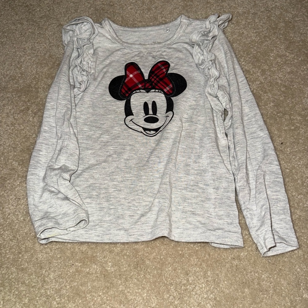 Little sleepies minnie fair isle shirt